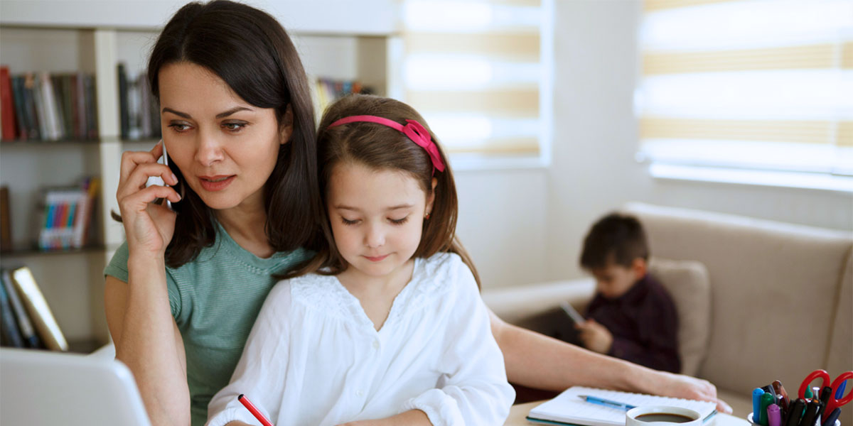 mother and daughter finishing school application